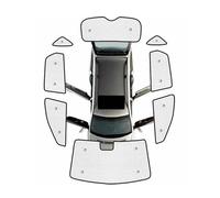 DESDEAQQHH Visiera Parasole per Auto per Hyundai per Tucson L NX4 LWB 2022~2024 Parasole Auto Anti-UV Copertura Riflettente Parabrezza Alette Parasole(all Sunshades)