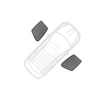 DESDEAQQSQ Estensore Parasole Auto per Lexus GX 2010-2023 400 460 GX400 GX460 Parasole per Auto, Tendina in Rete per Parabrezza Anteriore e finestrino Laterale Posteriore.(2PCS Front Windows)
