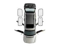 DESDEAQQSQ Estensore Parasole Auto per NV200 per Nissan per Evalia per Vanette 2010-2016 Parasole per Auto Isolamento Termico Parasole per Interni Auto Parabrezza Anteriore(Rear Windows)