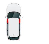 DESDEAQQSQ Estensore Parasole Auto per Skoda per Karoq 2017-2023 Tendina Magnetica in Rete Parabrezza Anteriore Tendina Parasole finestrino Auto(2PCS Front)