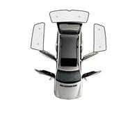 DESDEAQQSQ Estensore Parasole Auto per VW per Golf 7 per Golf7 per Mk7 5G 2013-2021 Copertura Parasole Accessori per Parabrezza Anteriore Isolato(Rear sunshades)