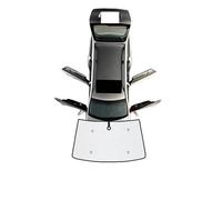 DESDEAQQSQ Estensore Parasole Auto per VW per Golf 7 per Golf7 per Mk7 5G 2013~2021 Parasole Parabrezza Parasole Isolamento Interno Parasole Auto(Front Windshield)