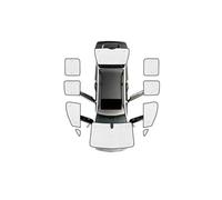 DESDEAQQSQ Estensore Parasole Auto Visiera Parasole per Auto con Blocco Termico e Filtro Completo per VW per Caddy 2K per MK3 per Caddy Maxi 2003-2019(Maxi all Windows)