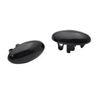 DESDEAQQSQ Per Citroen C1 C2 C3 Per Jumpy Dynamic LED Side Marker Flowing Indicator Light Sequential Blinker Indicatore direzione dell'auto(Smoked Black)