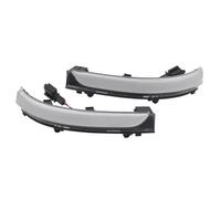 DESDEAQQSQ Per VW Per Gol Per Saveiro Per Voyage Per Fox Up Auto Indicatore di direzione dinamico a LED Specchietto laterale sequenziale Indicatore direzione dell'auto(Crystal)