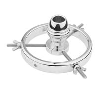 Desdon BDSM Espansore anale in metallo Fisting Plug anale Espansore vaginale Dilatatore Dilatazione anale Masturbazione anale Butt Plug SM Giocattoli sessuali for uomini Donne(Size:B)