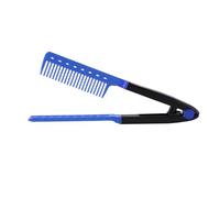 Desenange in V strumento per capelli a V, pettine per acconciatura in ferro, pettine v pettine a V pettine | Pennello raddrizzato in capelli a V, strumento di formatura