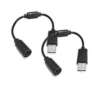 Desenda 2 cavi di ricambio USB staccabili per controller e freni, compatibili con controller Xbox 360, Logitech Thrustmaster Racing Wheel