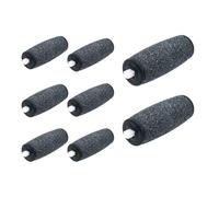 Desenda 8 rulli di ricambio regolari per lima per piedi, per pedicure, rimozione della pelle dura, compatibili con lima elettronica Amope Pedi