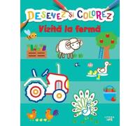 Desenez si colorez. Vizita la ferma