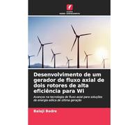 Desenvolvimento de um gerador de fluxo axial de dois rotores de alta eficiência para Wi: Avanços na tecnologia de fluxo axial para soluções de energia eólica de última geração