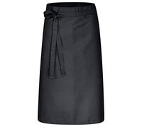 DESERMO Grembiule professionale di alta qualità, 80 x 100 cm (lunghezza x larghezza), per uomo e donna - grembiule da cucina in misto cotone - grembiule con ampia scelta di colori, Nero , 5er Set