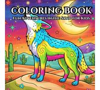 Desert Adventure Coloring Book: Fun Adventures in the Sand for Kids Ages 4+