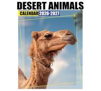 Desert Animals Calendar 2026 - 2027: Elegant and Functional Monthly Planner for Two Full Years Helping You Stay on Top of Your Schedule