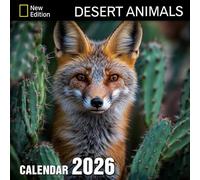 Desert Animals Calendar 2026: Discover resilient creatures thriving under the sun’s harsh glow