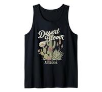 Desert Bloom Arizona Cactus Piante grasse Fico d'India Agave Canotta