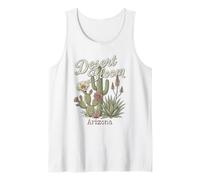 Desert Bloom Arizona Cactus Piante grasse Fico d'India Agave Canotta