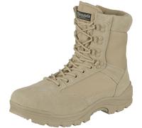Desert Boots Tattica Zip Laterale Di Sicurezza Della Polizia Di Combattimento Es