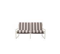 Desert Divano A 2 Posti Stripe Cashmere/Cioccolato