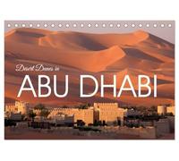 Desert dunes in Abu Dhabi (Desk Calendar 2026 DIN A5 landscape), CALVENDO 12 Month DeskCalendar: Shadows in the desert