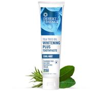 Desert Essence Tea Tree Oil Whitening Plus ToothPaste, Cool Mint, 6.25 oz