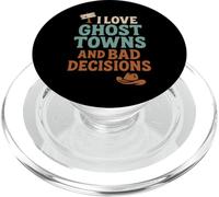 Desert Ghost Town Vintage Western Ruin Nostalgia Regalo PopSockets PopGrip per MagSafe