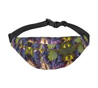 Desert Grapes - Marsupio a tracolla grande, alla moda, da viaggio, casual, per ragazzi, adatto per sport, corsa, ciclismo, viaggi, pesca