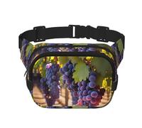 Desert Grapes Pattern trendy fashion marsupio unisex viaggio sport messenger bag