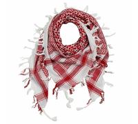 Desert Hawk Tactical BW Shemag Scarf, Sciarpa PLO Palestinese Arafat, 110 x 110 cm, 100% cotone