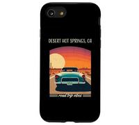 Desert Hot Springs CA Retro Autostrada nostalgica Auto d'epoca Custodia per iPhone SE (2020) / 7/8