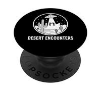 Desert Incontri UFO Rapimento Alieno Grafico PopSockets PopGrip Adesivo