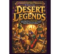 DESERT LEGENDS: AN EPIC MIDDLE EASTERN ACTIVITY BOOK FOR ADULTS FEATURING WARRIORS, ANCIENT CIYIES, MAZES, PUZZLES, HIDDEN OBJECTS & CREATIVE CHALLENGES