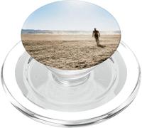Desert Mirage Shadow Figura Presenza Nascosta Mistero Grafico PopSockets PopGrip per MagSafe