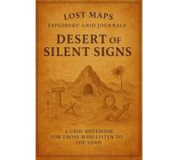 Desert of Silent Signs - Explorers’ Grid Notebook: Mystical Sand-Themed Grid Journal for Writers and Thinkers | 6x9” | 150 Pages | Matte Cover