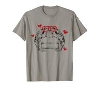 Desert Rain Frog Cuore Occhiali San Valentino Rana Amante Maglietta