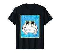 Desert Rain Frog Ritratto Pop Art Animale con occhiali da sole Maglietta