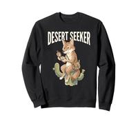 Desert Seeker Avventura Coyote Explorer Wild West Vibes Felpa
