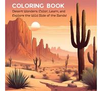 Desert Wonders: Coloring book