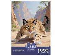 deserto cinese 1000 Piece Puzzle Games for Adults Challenging & Brainteasing Jigsaw Puzzle Animalii Home Decors for The Whole Family 38x26cm/1000pcs