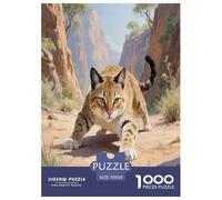 deserto cinese 1000 Piece Puzzle Games for Adults with Extra Fun Challenges Jigsaw Puzzle Animali domestici carini Home Decors for The Whole Family 70x50cm/1000pcs