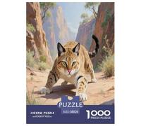 deserto cinese 1000 Piece Puzzle Games for Adults with Extra Fun Challenges Jigsaw Puzzle Animali domestici carini Home Decors for The Whole Family 38x26cm/1000pcs