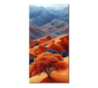 Deserto Diamond Painting kit Completo Passatempo per Adulti Bambina Disegni con Perline da Attaccare 5D DIY Pittura Diamante Quadri Paesaggio Diamantini Crystal Art Kit Dimensioni 40x90cm f-10951