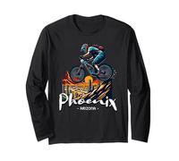 Deserto Mountain Bike South Mountain Hawes Arizona Phoenix Maglia a Manica