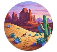 deserto Puzzle Impossibili 1000 Pezzi oasi Pianta Decorazione Per La Casa. Giochi Rilassamento E Intelligence Per Adulti E Ragazzi Da 14 Anni 1000pcs (67.5x67.5cm)