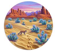 deserto Puzzle Impossible 1000 Pezzi oasi Pianta Decorazione Per La Casa. Rilassamento E Intelligence Per Adulti E Ragazzi Da 14 Anni 1000pcs (67.5x67.5cm)