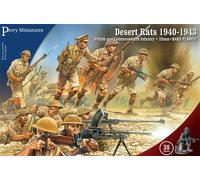 Deserto Rats 1940-43 - Perry Miniatures - Bullone Azione Spedizione 1ST Classe