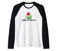 Deserto Selvaggio nel Sud-Ovest del Cuore Maglia con Maniche Raglan