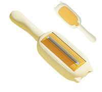 Deshedder Brush Cats, Grooming Brushes Cat Hair Deshedder, 8.66x2.36x1.97 inches portable Ergonomic Gentle Animal Comb with Easy Grip Handle for Adults & Teens