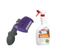 FURminator deShedding Tool - Spazzola per Gatti di Taglia M/L, Pelo Lungo