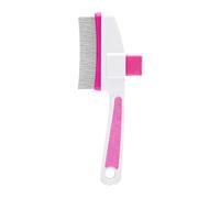 Desheddings Brush for Cats, Pet Grooming Tool, Hair Remover Brush, Skin-Friendly Shedding Comb, Long and Short Hairs, Home Grooming, 20x7.2x1.5cm Blue Green Pink
